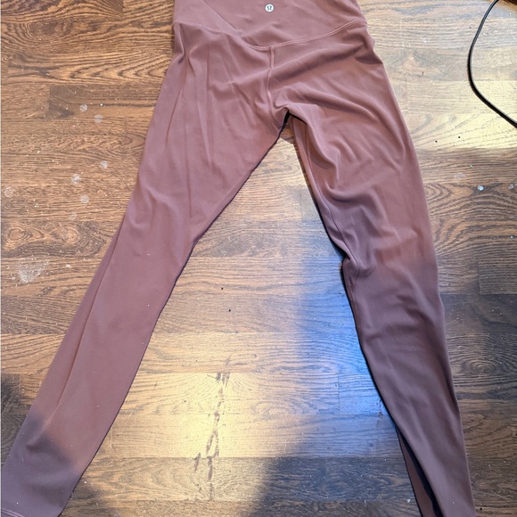 Lululemon Athletica Chocolate Brown Leggings - Picture 3 of 3